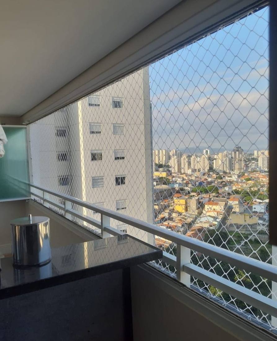 Rede de proteção profissional instalada